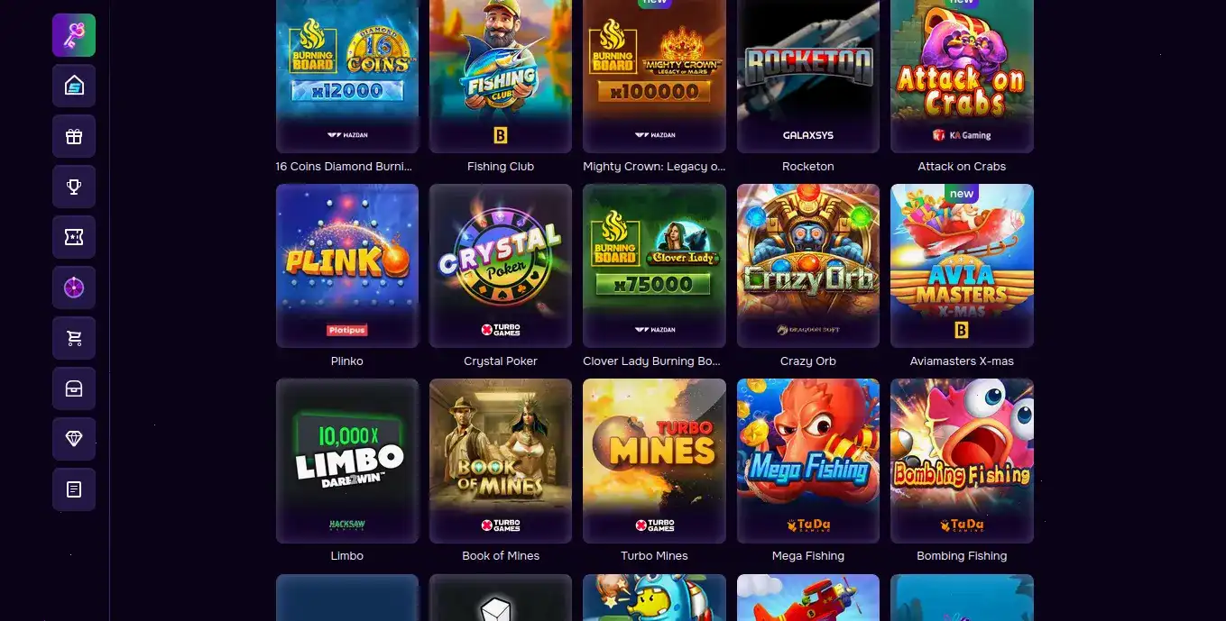 Вывод средств в Rox casino